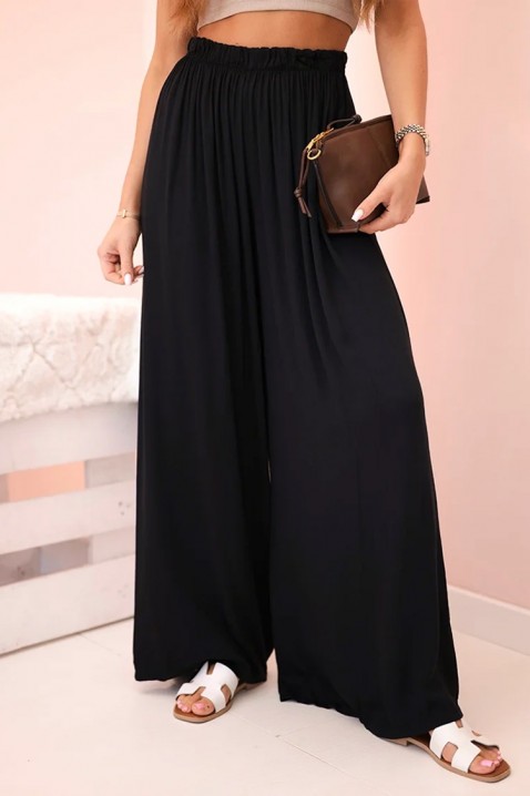 Pantaloni ZALMERFA BLACK, Culoare: negru, IVET.RO - Reduceri de până la -80%