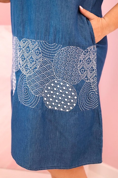 Rochie KELFORZA, Culoare: albastru, IVET.RO - Reduceri de până la -80%