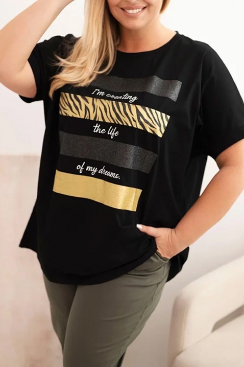 Tricou RIFELDA BLACK, Culoare: negru, IVET.RO - Reduceri de până la -80%