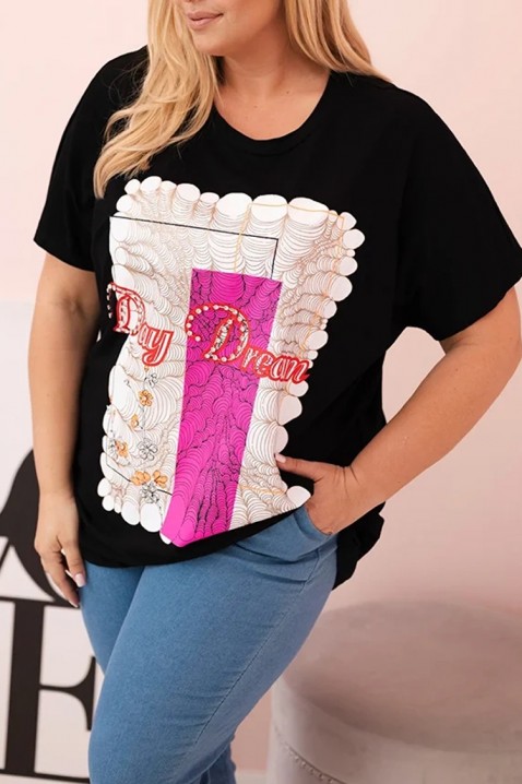 Tricou ZULMERFA BLACK, Culoare: negru, IVET.RO - Reduceri de până la -80%