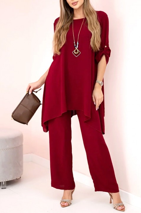 Set KLOBERGA BORDO, Culoare: bordo, IVET.RO - Reduceri de până la -80%