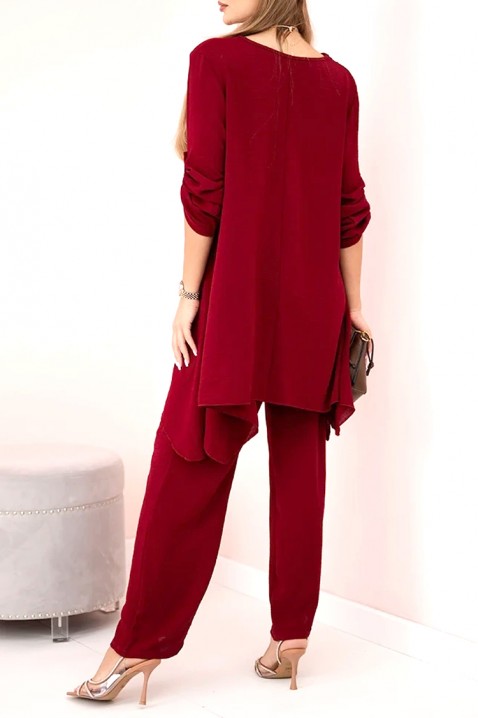 Set KLOBERGA BORDO, Culoare: bordo, IVET.RO - Reduceri de până la -80%
