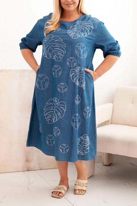 Rochie JORLINFA BLUE, Culoare: albastru, IVET.RO - Reduceri de până la -80%