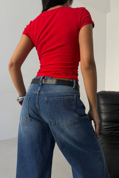 Tricou MYEX RED, Culoare: roșu, IVET.RO - Reduceri de până la -80%