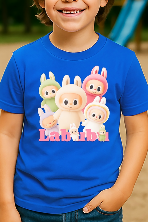 Tricou copii LABUBU KIDDY BLUE, Culoare: albastru, IVET.RO - Reduceri de până la -80%