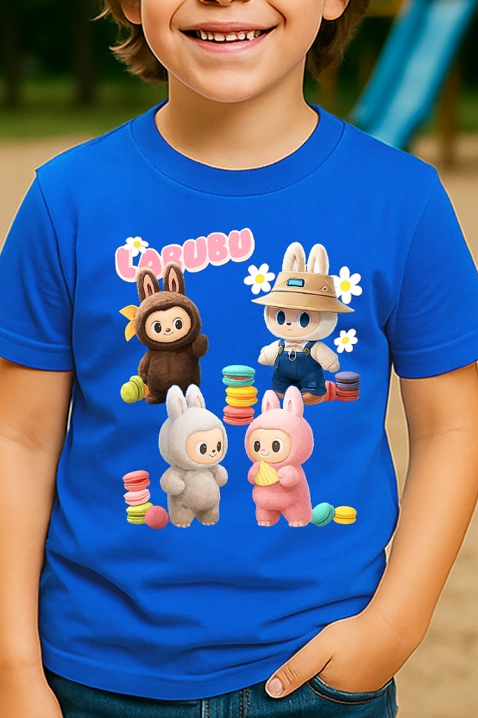 Tricou copii LABUBU TOYTOP BLUE, Culoare: albastru, IVET.RO - Reduceri de până la -80%