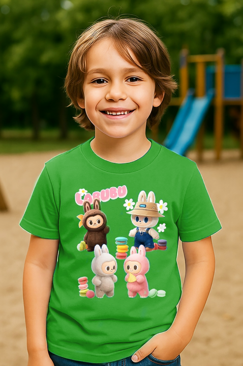 Tricou copii LABUBU TOYTOP GREEN, Culoare: verde, IVET.RO - Reduceri de până la -80%