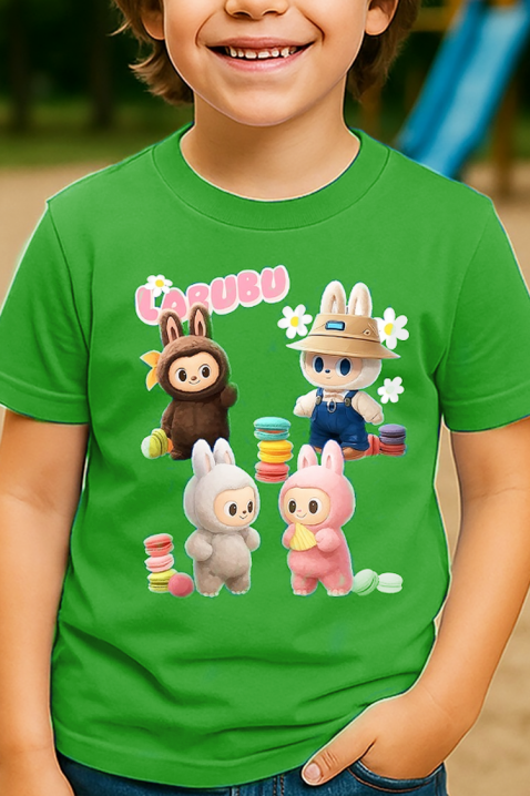 Tricou copii LABUBU TOYTOP GREEN, Culoare: verde, IVET.RO - Reduceri de până la -80%