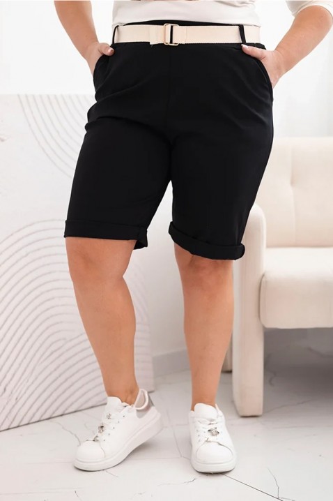 Pantaloni scurți LOMINERA BLACK, Culoare: negru, IVET.RO - Reduceri de până la -80%