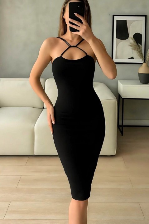 Rochie LESLIYA BLACK, Culoare: negru, IVET.RO - Reduceri de până la -80%