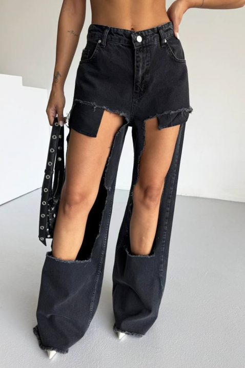 Blugi DELINADA BLACK, Culoare: negru, IVET.RO - Reduceri de până la -80%
