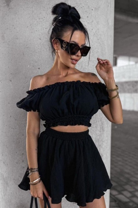 Set VELIRGA BLACK, Culoare: negru, IVET.RO - Reduceri de până la -80%