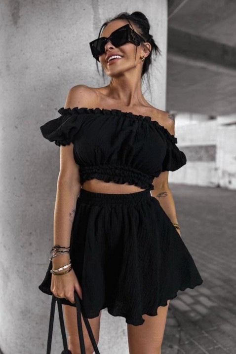 Set VELIRGA BLACK, Culoare: negru, IVET.RO - Reduceri de până la -80%