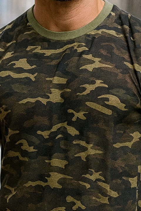 Tricou bărbați ROLVO - Tricouri | Ivet.RO Tricou bărbați ROLVO, Culoare: khaki, IVET.RO - Reduceri de până la -80%