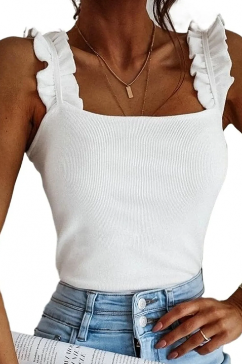 Top BRANILA WHITE, Culoare: alb, IVET.RO - Reduceri de până la -80%