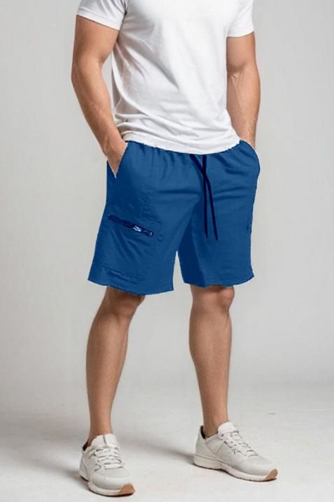 Pantaloni scurți pentru bărbați BINERFO BLUE, Culoare: albastru, IVET.RO - Reduceri de până la -80%