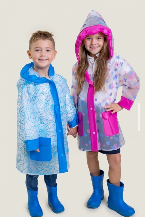 Pelerină de ploaie pentru copii DANDURANA, Culoare: fuchsia, IVET.RO - Reduceri de până la -80%