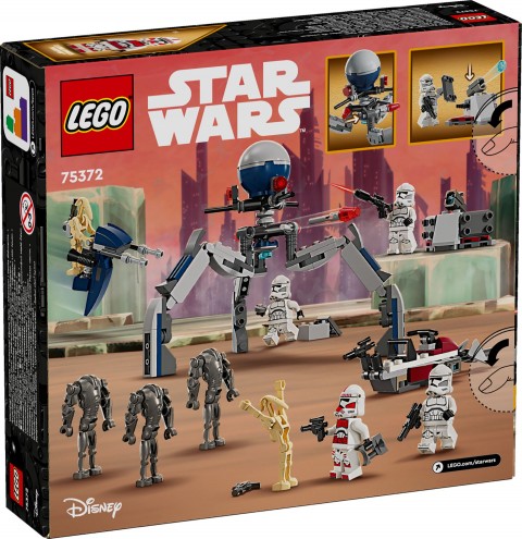 75372 | Pachet de luptă stormtroopers clone și droizi de luptăIVET.RO - Reduceri de până la -80%