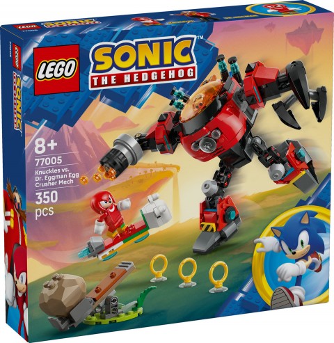 77005 | Knuckles împotriva Dr. Eggman în robotul Egg CrusherIVET.RO - Reduceri de până la -80%
