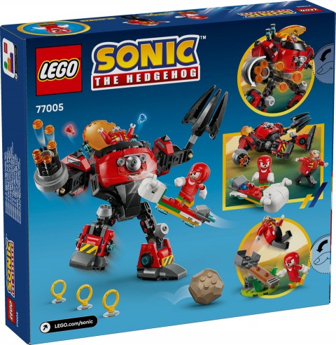 77005 | Knuckles împotriva Dr. Eggman în robotul Egg CrusherIVET.RO - Reduceri de până la -80%