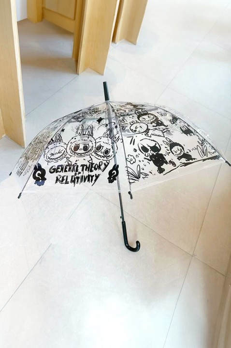 Umbrelă copii RAINBUBU, Culoare: transparent, IVET.RO - Reduceri de până la -80%