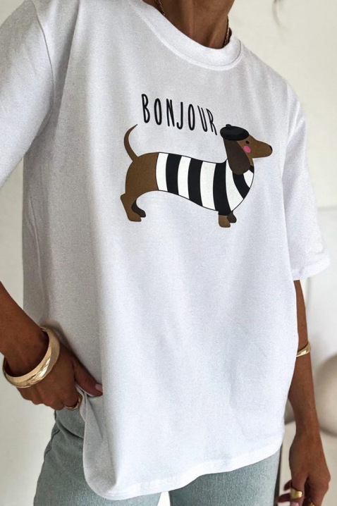 Tricou ERTIOSA WHITE, Culoare: alb, IVET.RO - Reduceri de până la -80%