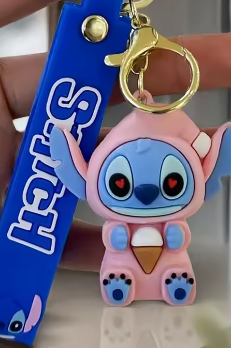 Accesoriu pentru geantă STITCH LOVE, Culoare: roz, IVET.RO - Reduceri de până la -80%