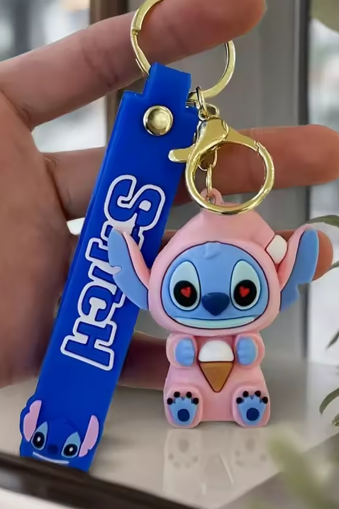 Accesoriu pentru geantă STITCH LOVE, Culoare: roz, IVET.RO - Reduceri de până la -80%