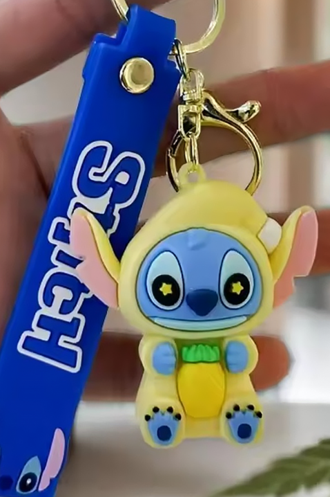 Accesoriu pentru geantă STITCH PINEAPPLE, Culoare: galben, IVET.RO - Reduceri de până la -80%