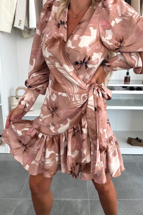 Rochie VENEZIANA PUDRA, Culoare: pudră, IVET.RO - Reduceri de până la -80%