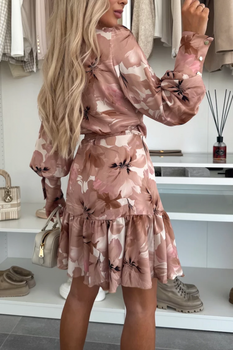 Rochie VENEZIANA PUDRA, Culoare: pudră, IVET.RO - Reduceri de până la -80%