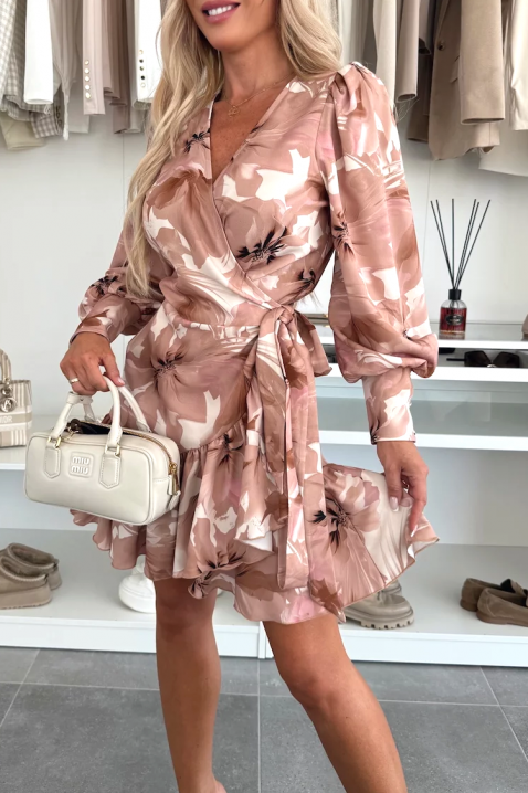Rochie VENEZIANA PUDRA, Culoare: pudră, IVET.RO - Reduceri de până la -80%