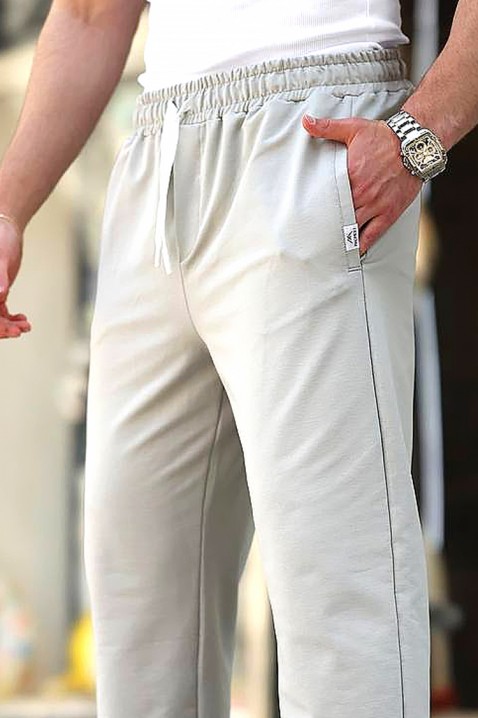 Pantaloni bărbați KRUZO LIGHT GREY, Culoare: gri deschis  , IVET.RO - Reduceri de până la -80%