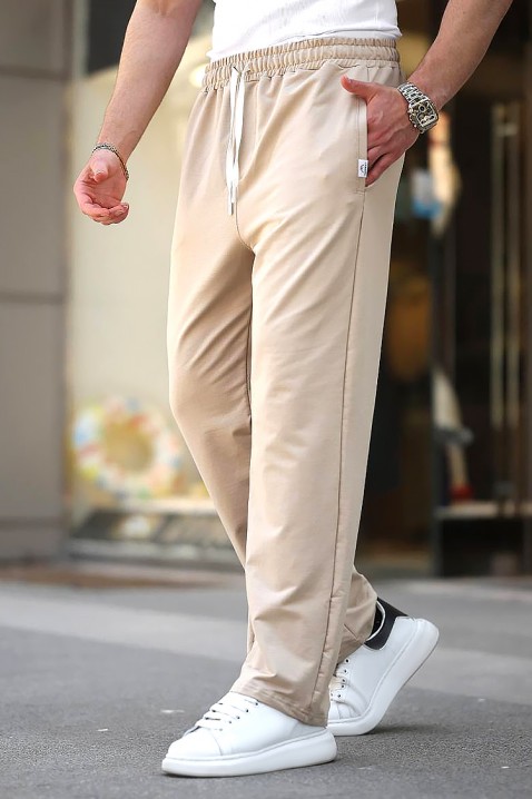 Pantaloni bărbați KRUZO BEIGE, Culoare: bej, IVET.RO - Reduceri de până la -80%