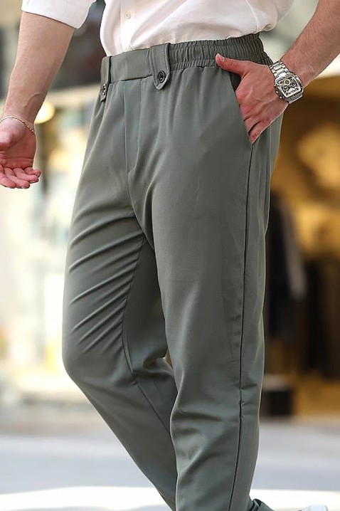 Pantaloni bărbați NEJEZO KHAKI, Culoare: khaki, IVET.RO - Reduceri de până la -80%