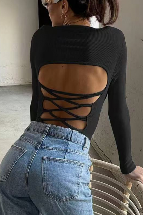 Body - bluză BROLTERZA BLACK, Culoare: negru, IVET.RO - Reduceri de până la -80%