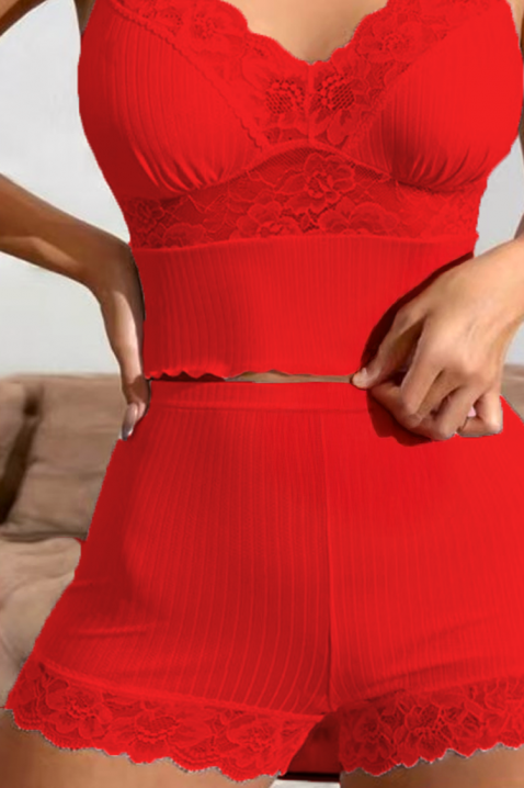 Pijama DLENTINA RED, Culoare: roșu, IVET.RO - Reduceri de până la -80%