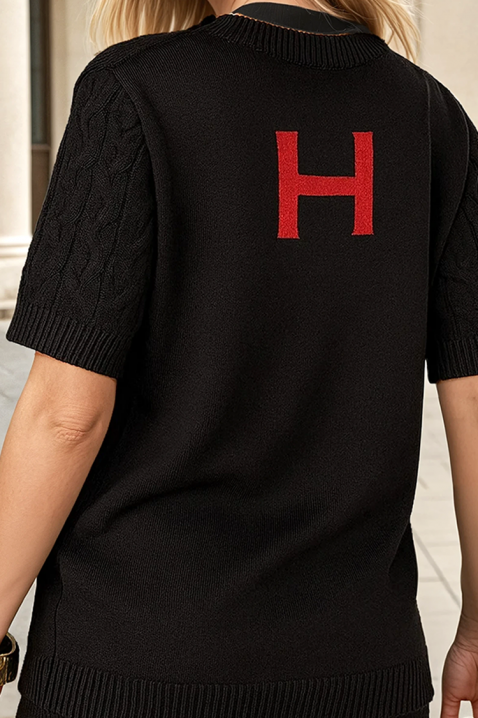 Pulover HENDILA BLACK, Culoare: negru, IVET.RO - Reduceri de până la -80%