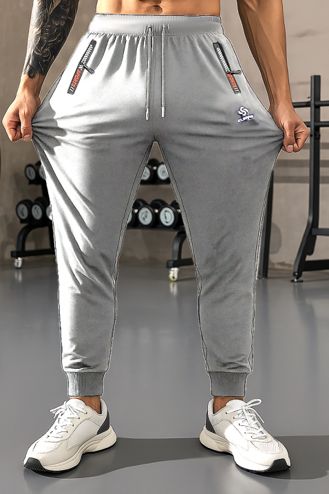 Pantaloni bărbați MOGOZO GREY, Culoare: gri, IVET.RO - Reduceri de până la -80%