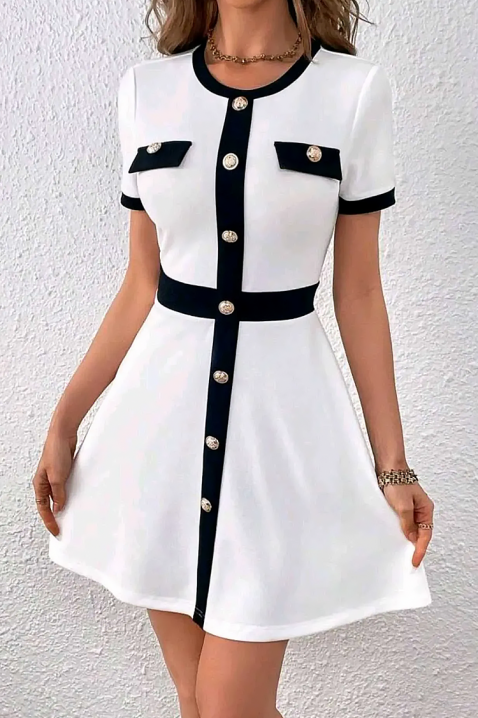 Rochie STALIANA WHITE, Culoare: alb, IVET.RO - Reduceri de până la -80%