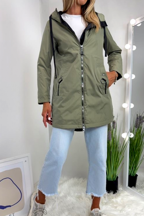 Geacă POINELJA KHAKI, Culoare: khaki, IVET.RO - Reduceri de până la -80%