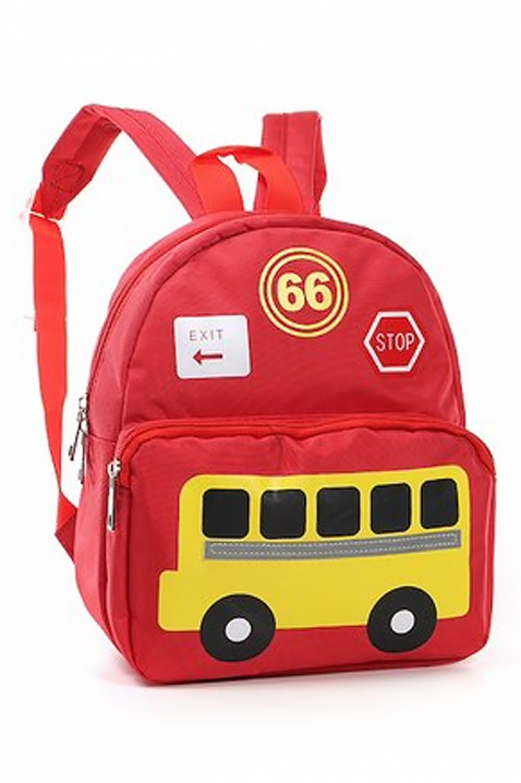Rucsac copii BUSCHOOL RED, Culoare: roșu, IVET.RO - Reduceri de până la -80%