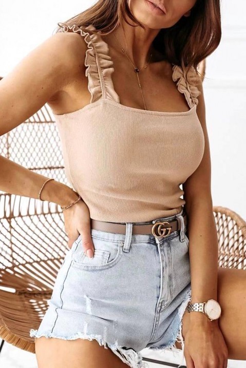 Top BRANILA BEIGE, Culoare: bej, IVET.RO - Reduceri de până la -80%