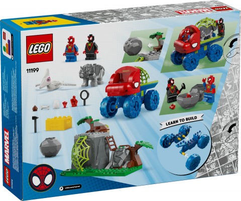 11199 | Misiunea de salvare a echipei Spidey cu dino-mașina de terenIVET.RO - Reduceri de până la -80%
