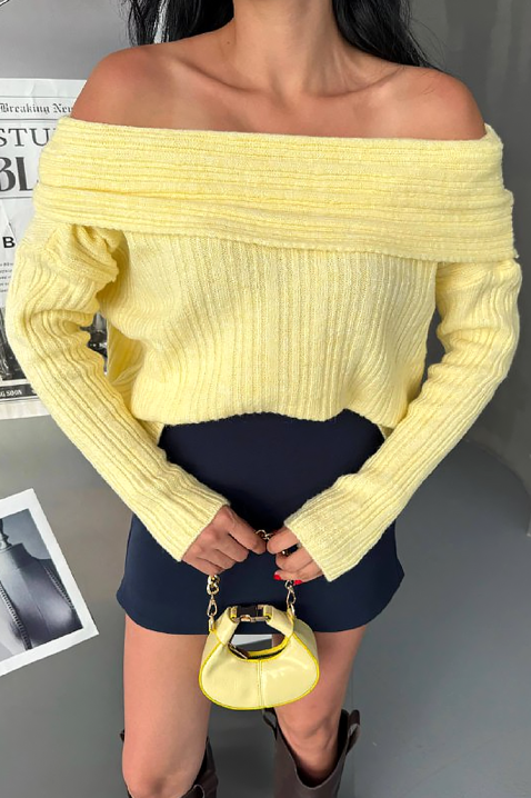 Pulover POLINADA YELLOW, Culoare: galben, IVET.RO - Reduceri de până la -80%