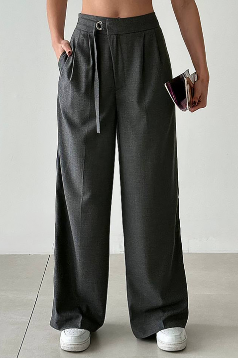 Pantaloni ELAINA GRAFIT, Culoare: grafit, IVET.RO - Reduceri de până la -80%