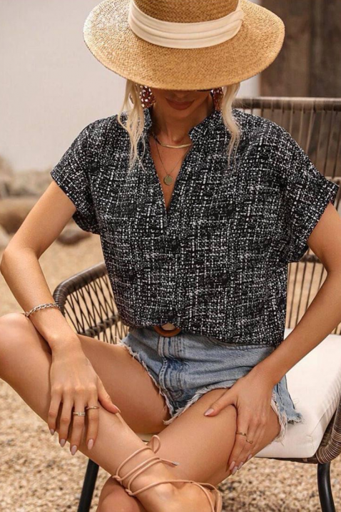 Bluză damă AZURENA BLACK, Culoare: negru, IVET.RO - Reduceri de până la -80%