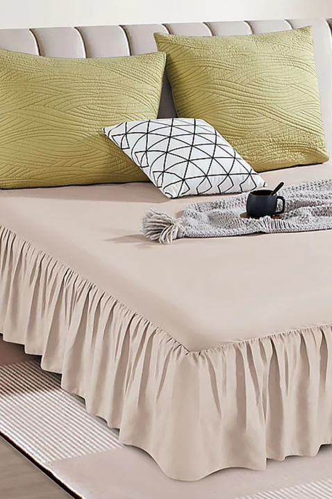 Cuvertură de pat BENJILFA BEIGE 200х220 cm, Culoare: bej, IVET.RO - Reduceri de până la -80%