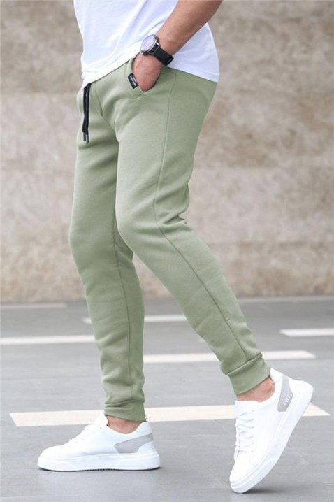 Pantaloni bărbați FRONOZO OLIVE, Culoare: verde de măslină, IVET.RO - Reduceri de până la -80%