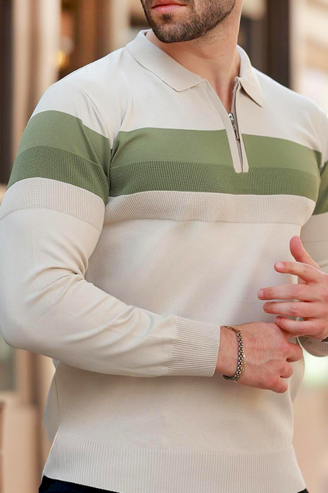 Bluză bărbați BERTOLO ECRU, Culoare: ecru, IVET.RO - Reduceri de până la -80%